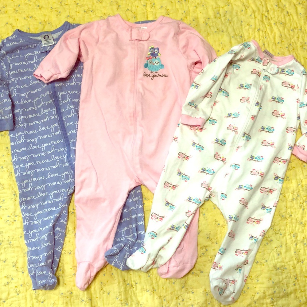 Baby Girl Pajama Bundle